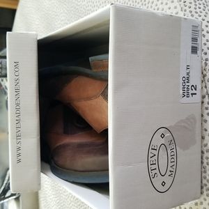 Steve Madden Mens Virgo Lace Up Wing Tip Oxford Sh